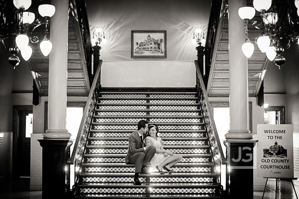 Old Orange County Courthouse Wedding Photos