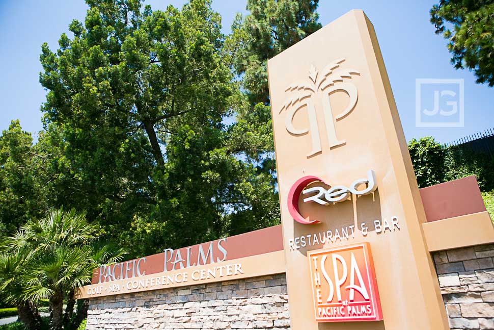 Pacific Palms Front Entrance