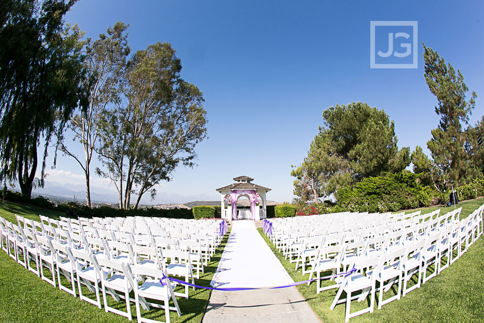 Pacific Palms Resort Wedding Ceremony