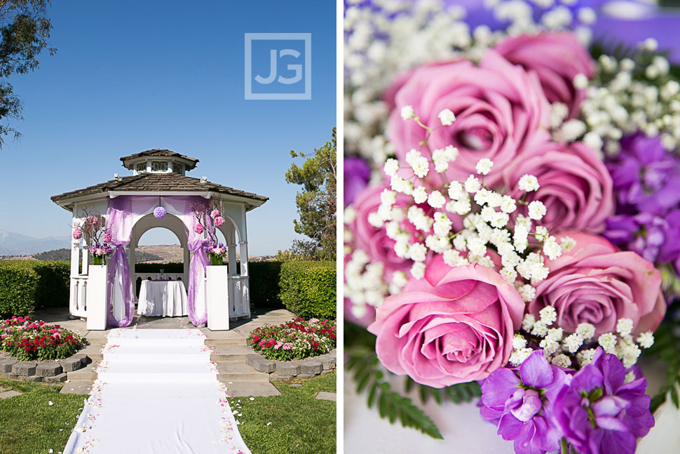 Pacific Palms Resort Wedding Ceremony