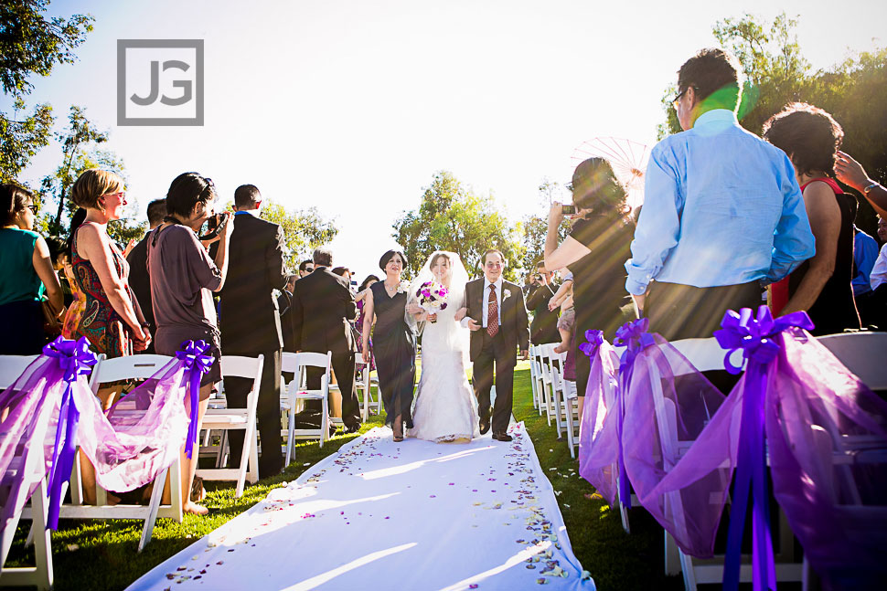 Pacific Palms Resort Wedding Ceremony