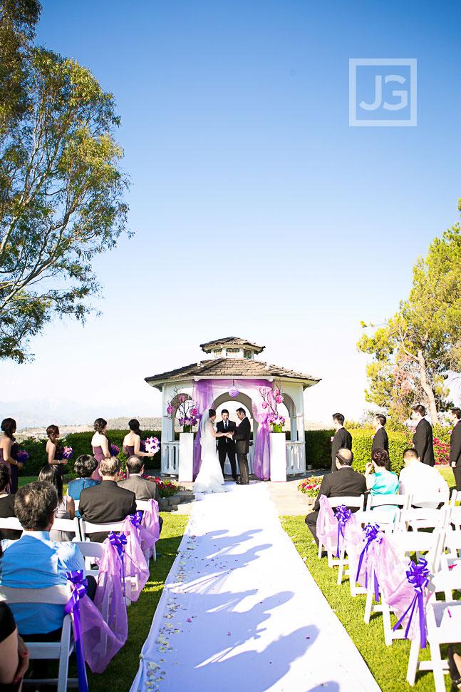 Pacific Palms Resort Wedding Ceremony