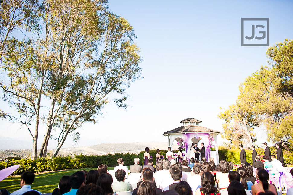 Pacific Palms Resort Wedding Ceremony