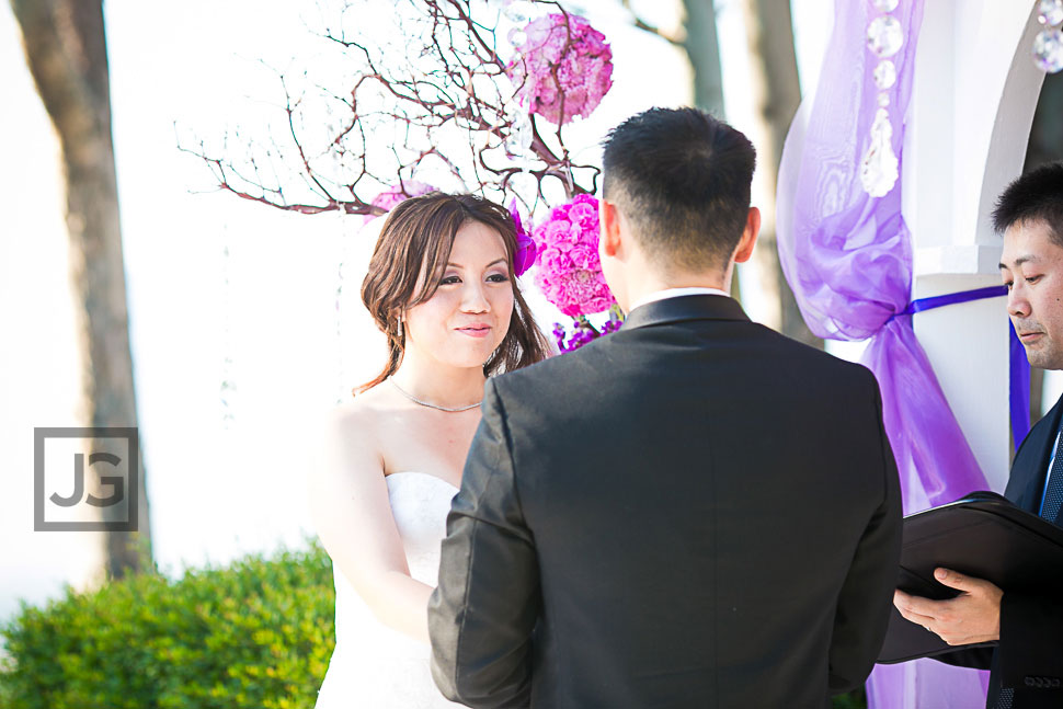 Pacific Palms Resort Wedding Ceremony