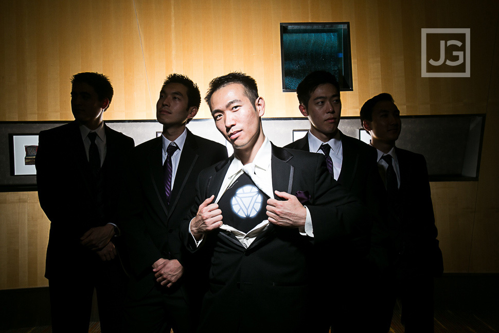 Iron Man Wedding Party