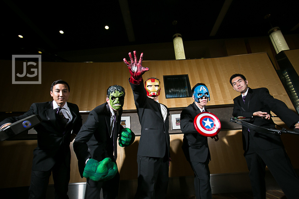 Avengers Wedding Party
