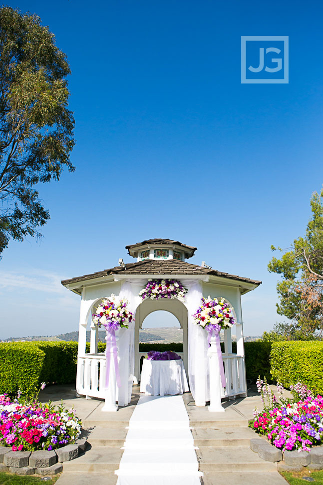 Wedding Ceremony Gazebo at Pacific Palms