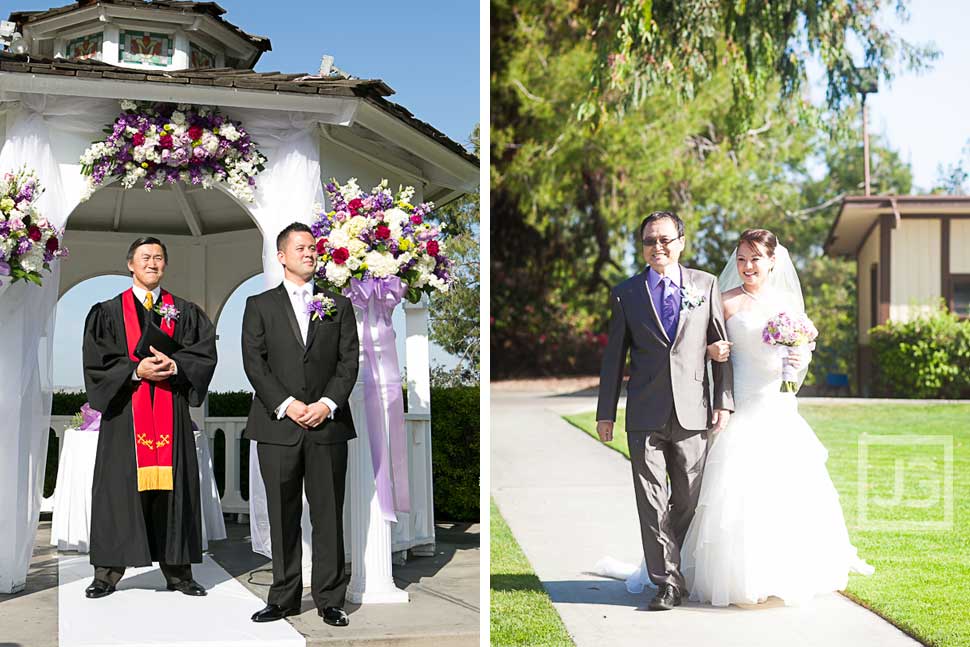 Wedding Ceremony at Pacific Palms
