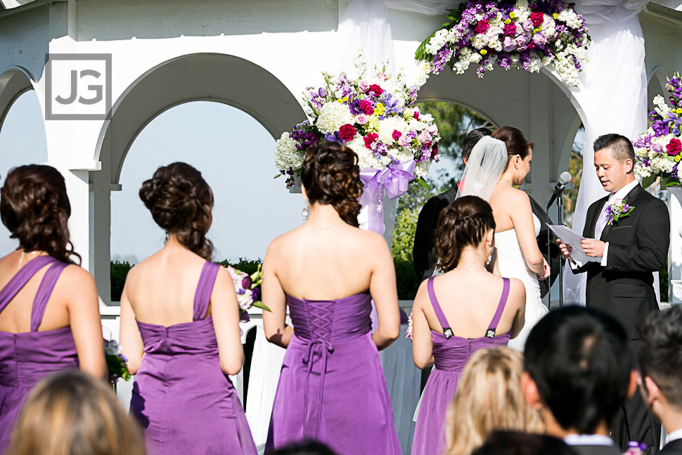 Pacific Palms Wedding Ceremony