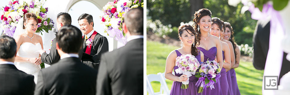Pacific Palms Wedding Ceremony