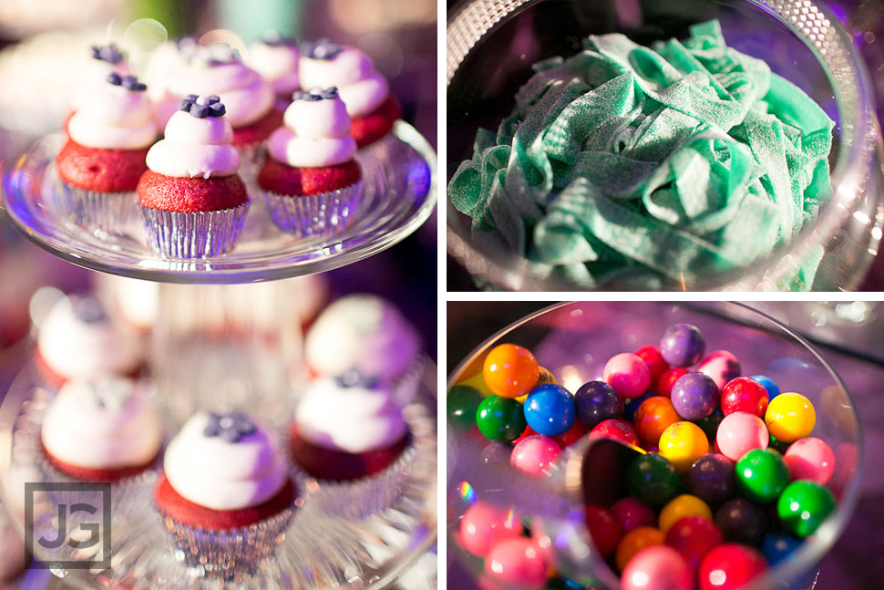 Pacific Palms Wedding Reception Desserts