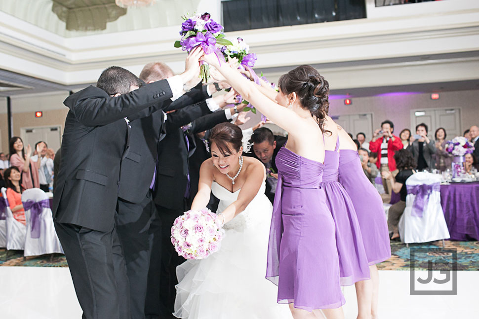 Pacific Palms Wedding Reception Grand Entrance