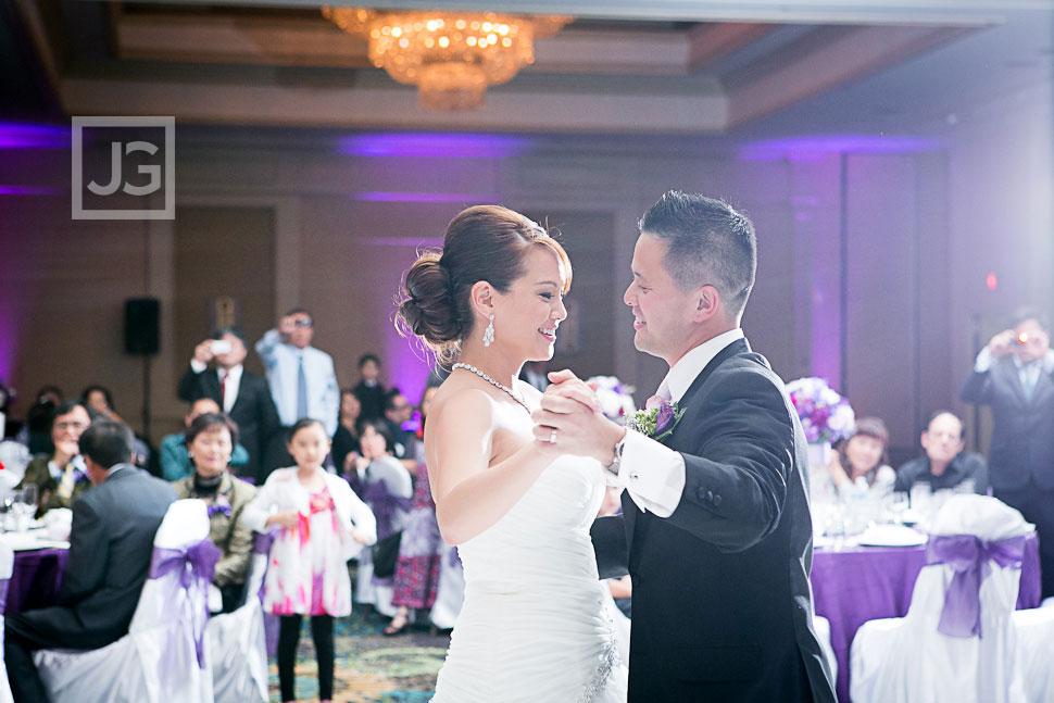 Pacific Palms Wedding Reception First Dance