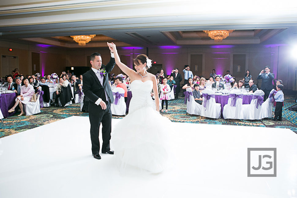 Pacific Palms Wedding Reception First Dance