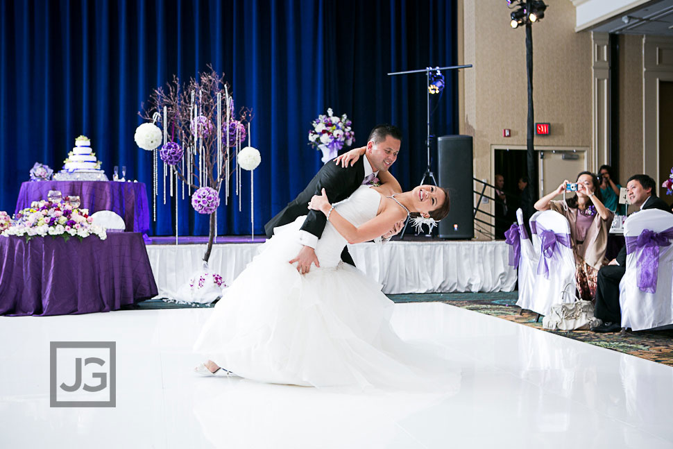 Pacific Palms Wedding Reception First Dance