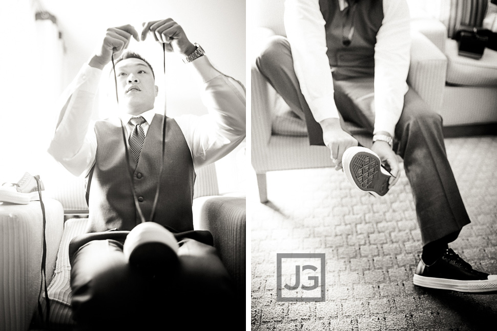 Renaissance Hotel Aliso Viejo Wedding Preparation