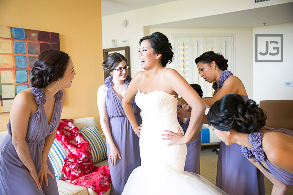 Renaissance Hotel Aliso Viejo Wedding Preparation