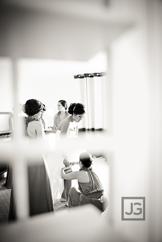 Renaissance Hotel Aliso Viejo Wedding Preparation