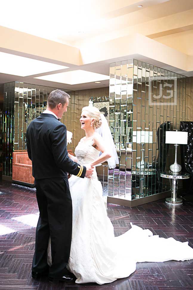Riviera Palm Springs Wedding First Look