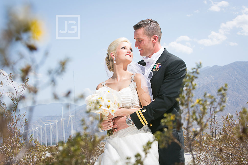 Palm Springs Wedding Photos in the Desert