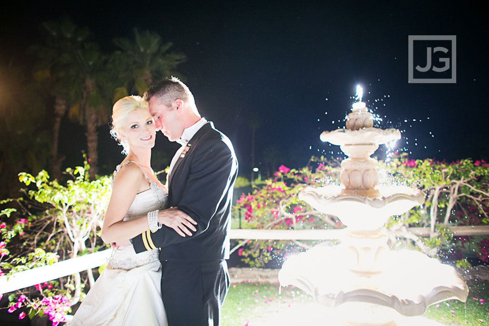 Night Wedding Photos at Spencer's Restaurant