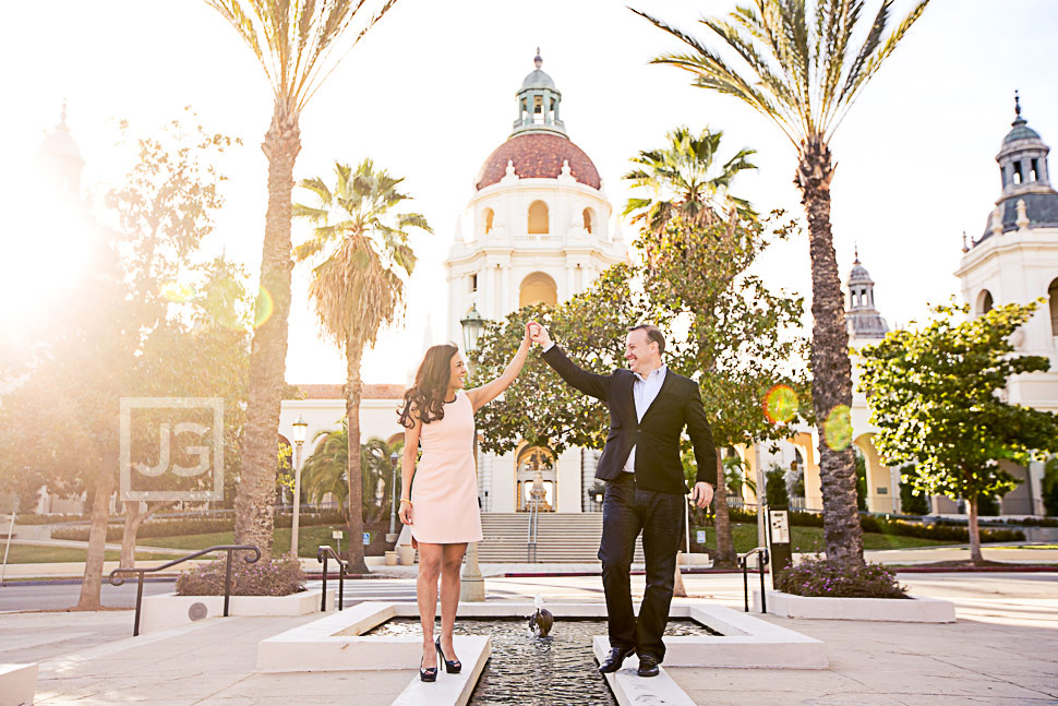 Pasadena City Hall Engagement Photography