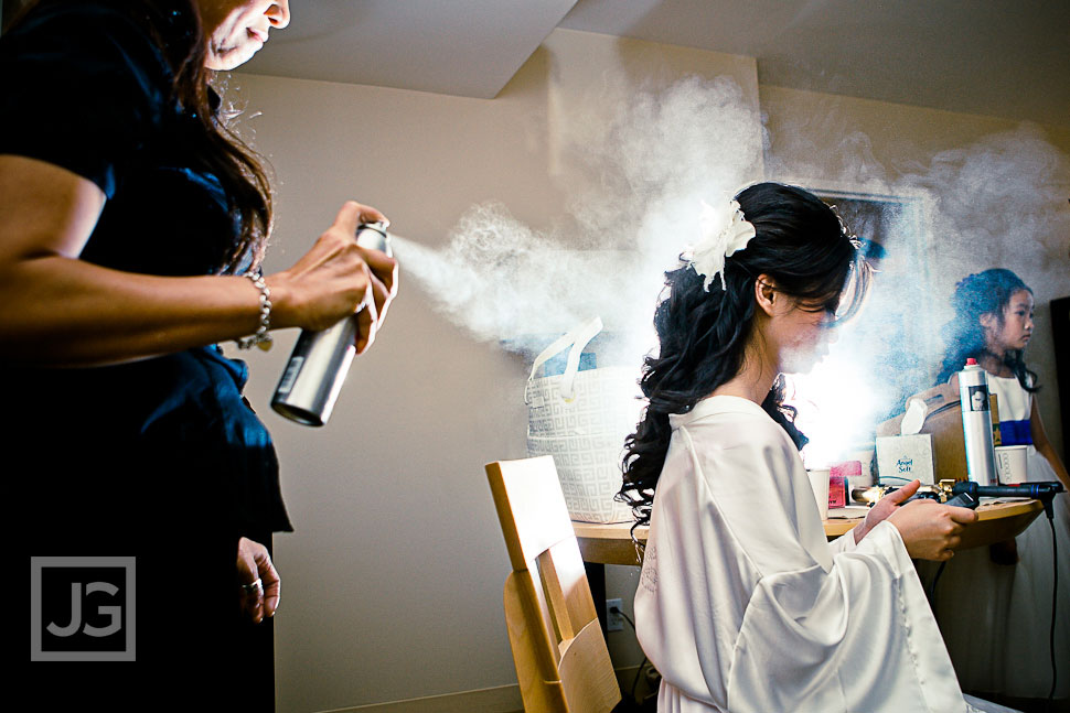 Pacific Palms Wedding Preparation