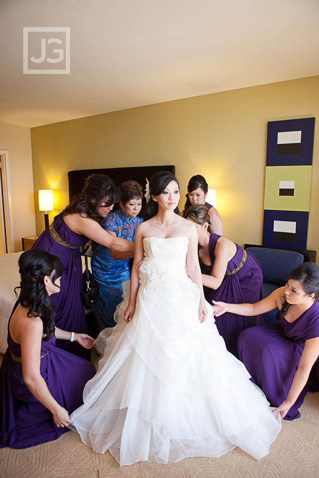 Pacific Palms Wedding Preparation