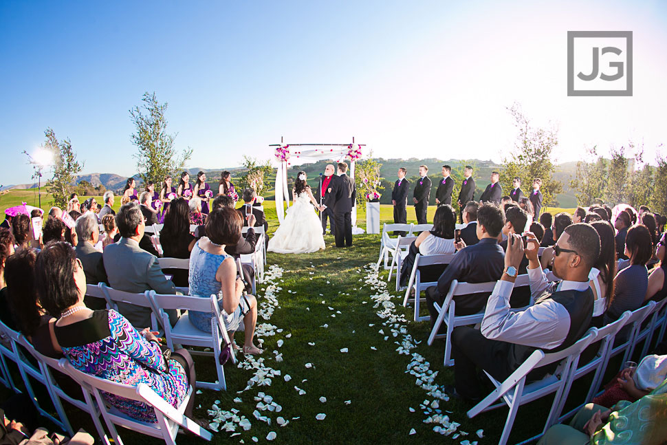 Wedgewood Vellano Wedding Ceremony