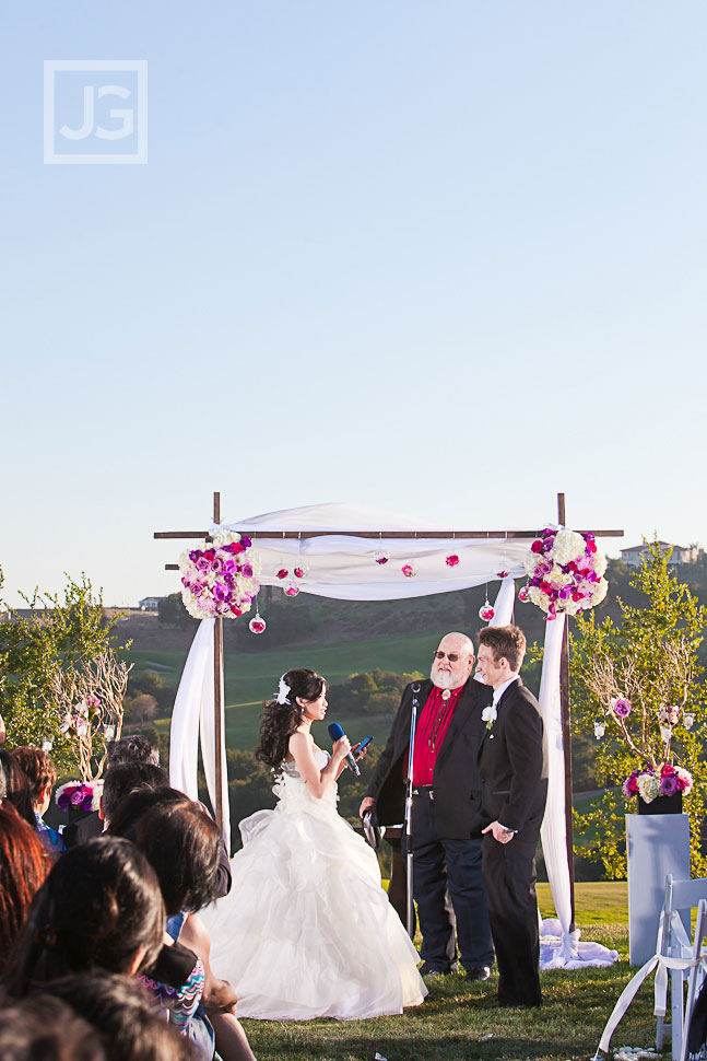 Wedgewood Vellano Wedding Ceremony