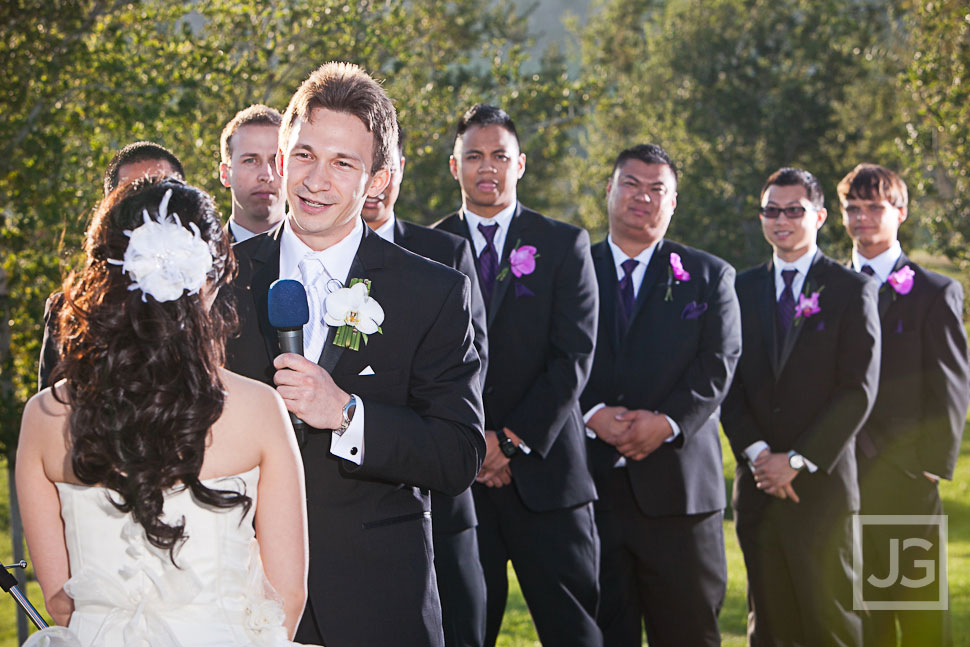 Wedgewood Vellano Wedding Ceremony