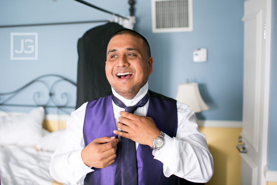 Wedding Preparation at the Portofino Hotel
