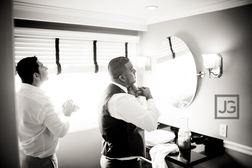 Wedding Preparation at the Portofino Hotel