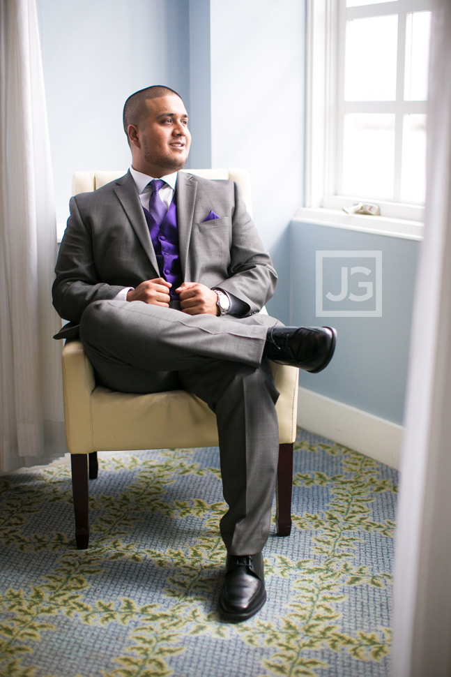 Wedding Preparation at the Portofino Hotel