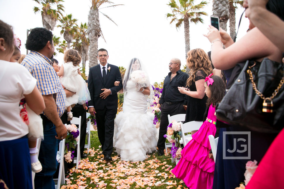 Portofino Hotel Wedding Ceremony