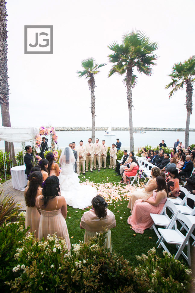 Portofino Hotel Wedding Ceremony