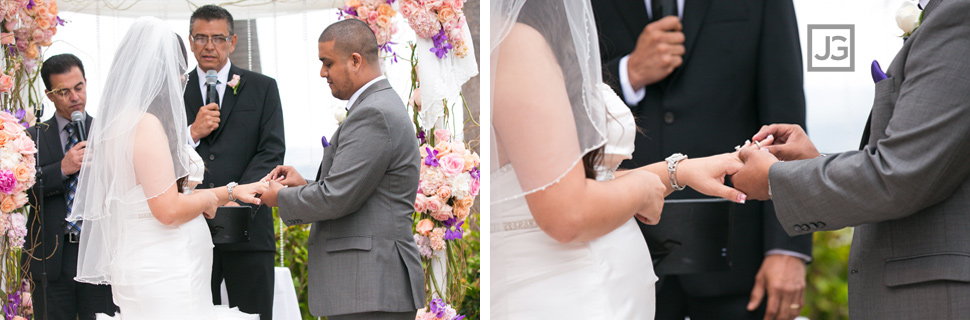 Portofino Hotel Wedding Ceremony