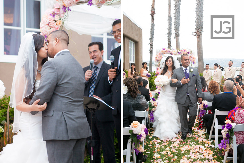 Portofino Hotel Wedding Ceremony