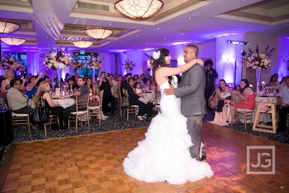 Portofino Hotel Wedding Reception First Dance