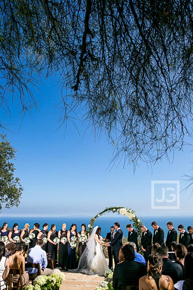 Rancho del Cielo wedding ceremony