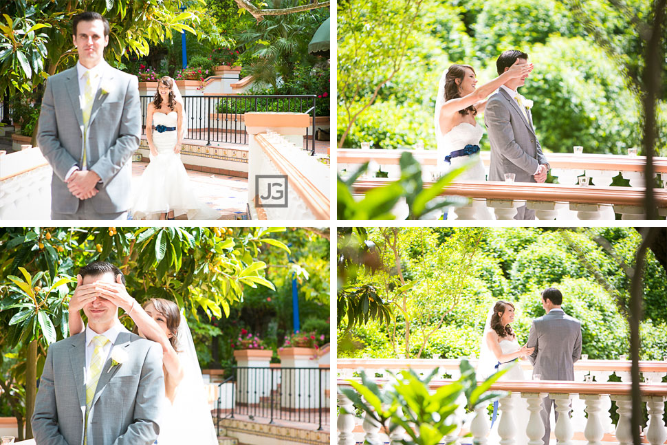 Rancho Las Lomas Wedding First Look