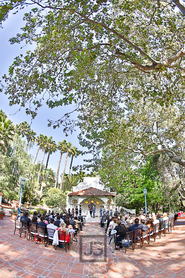 Wedding Ceremony at Rancho Las Lomas