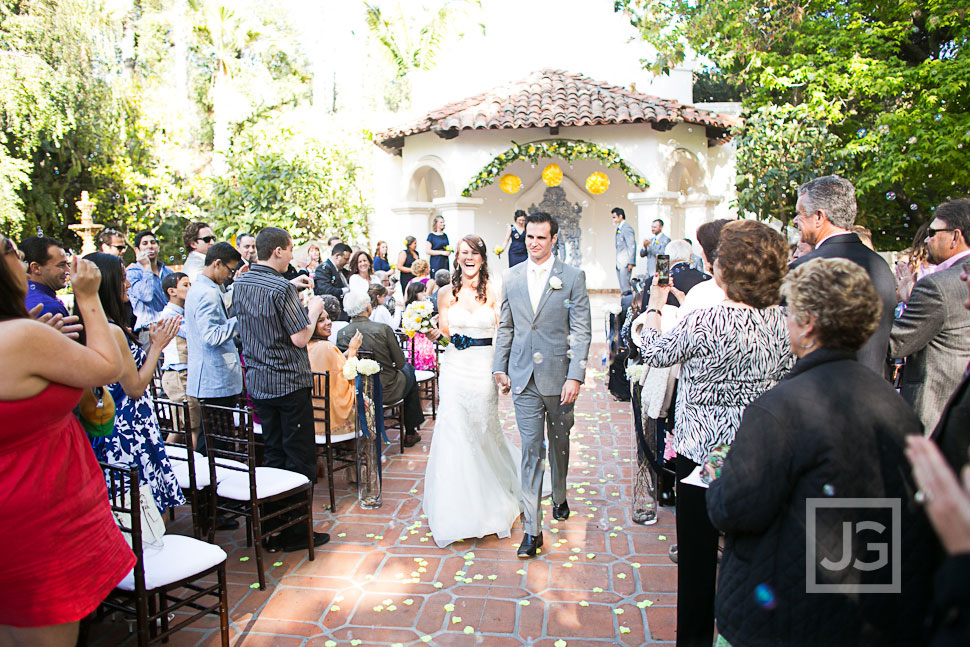 Wedding Ceremony at Rancho Las Lomas