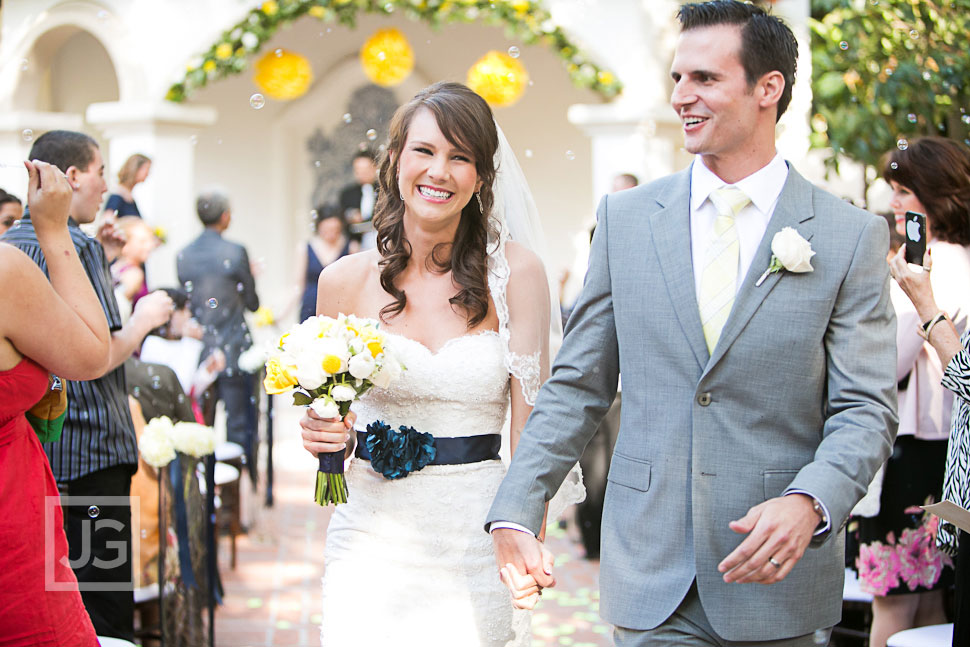 Wedding Ceremony at Rancho Las Lomas