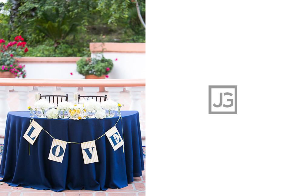 Rancho Las Lomas Wedding Reception
