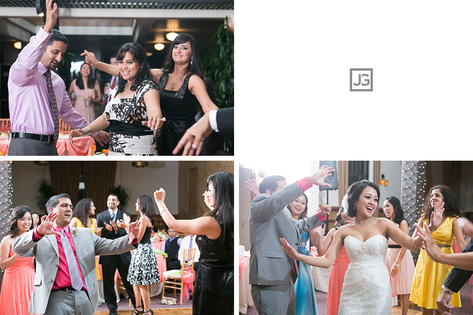 Redondo Beach Historic Library Wedding Reception Dancing