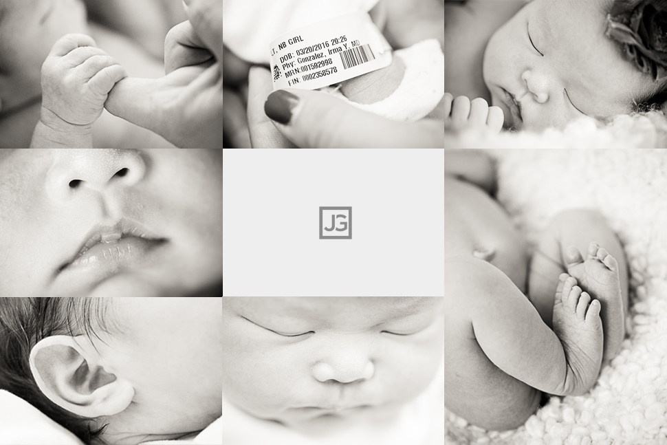 Newborn announcement card