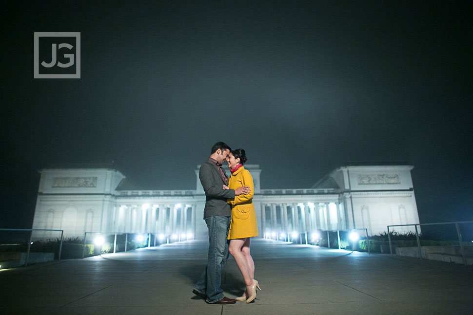San Francisco Engagement Photography Legion of Honor