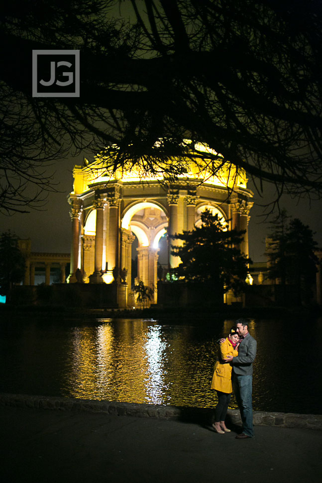 San Francisco Engagement Photography Palace for Fine Arts