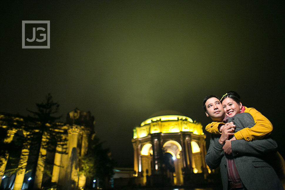 Engagement Photography Palace for Fine Arts
